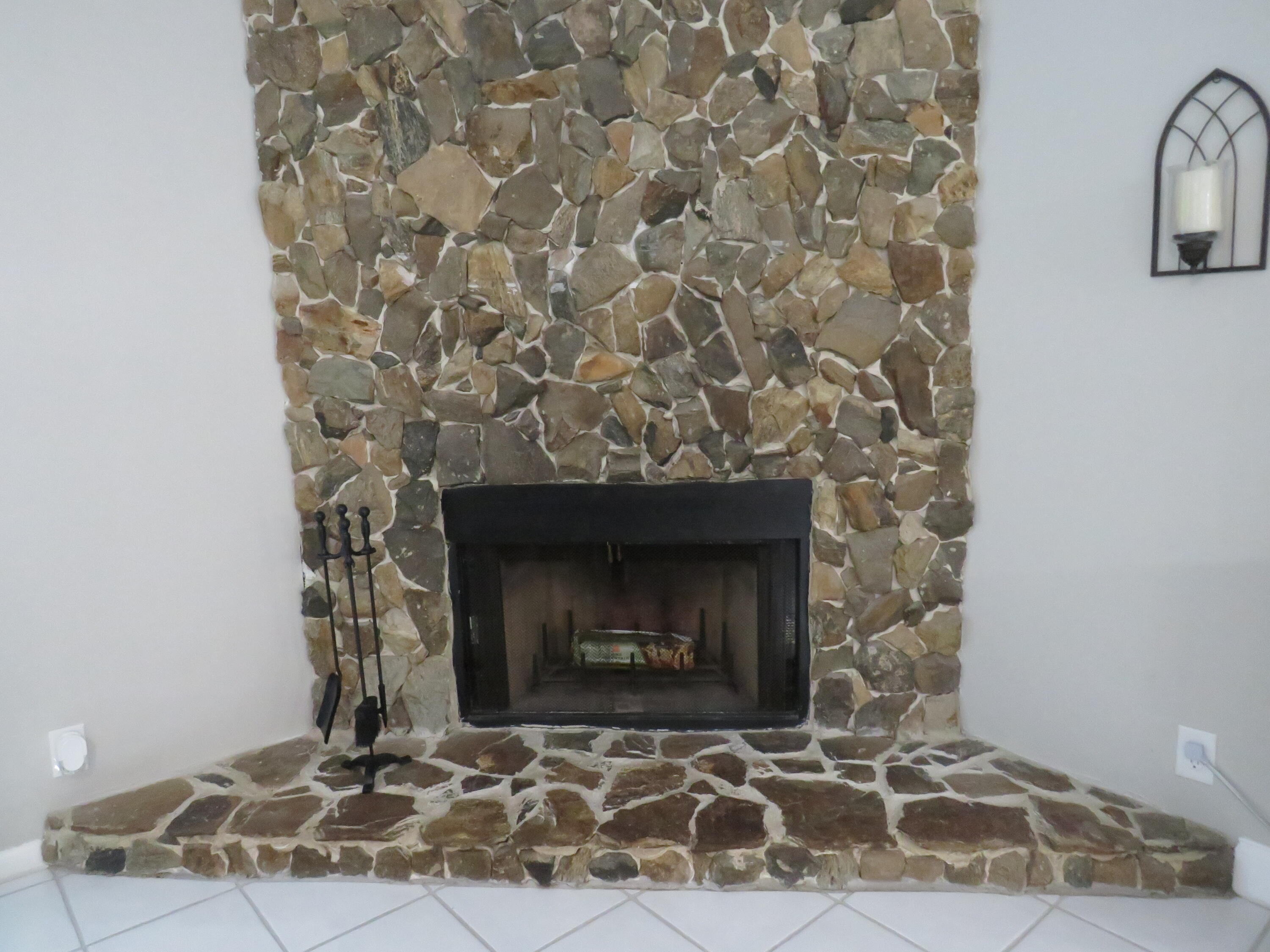 1740 Shower Tree Way Wellington, FL 33414 - Photo 8 of 22 Fireplace