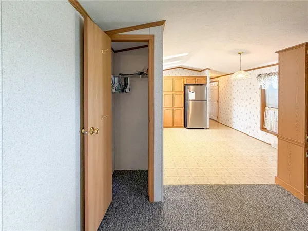 a view of a bathroom with a shower