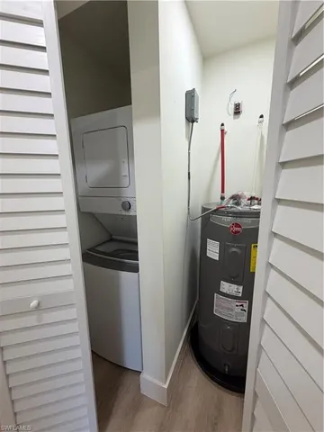 a view of storage and utility room