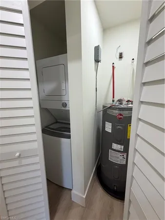 a view of storage and utility room