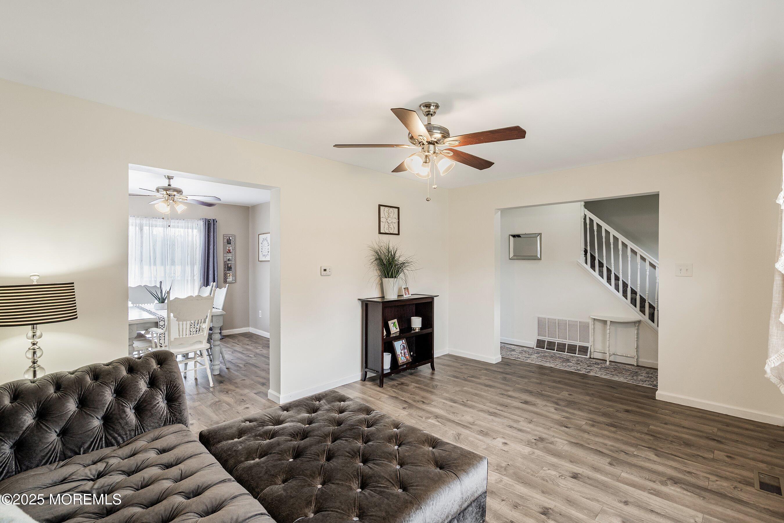 92 Jacobstown Road New Egypt, NJ 08533 - Photo 5 of 27 a living room with furniture and wooden floor