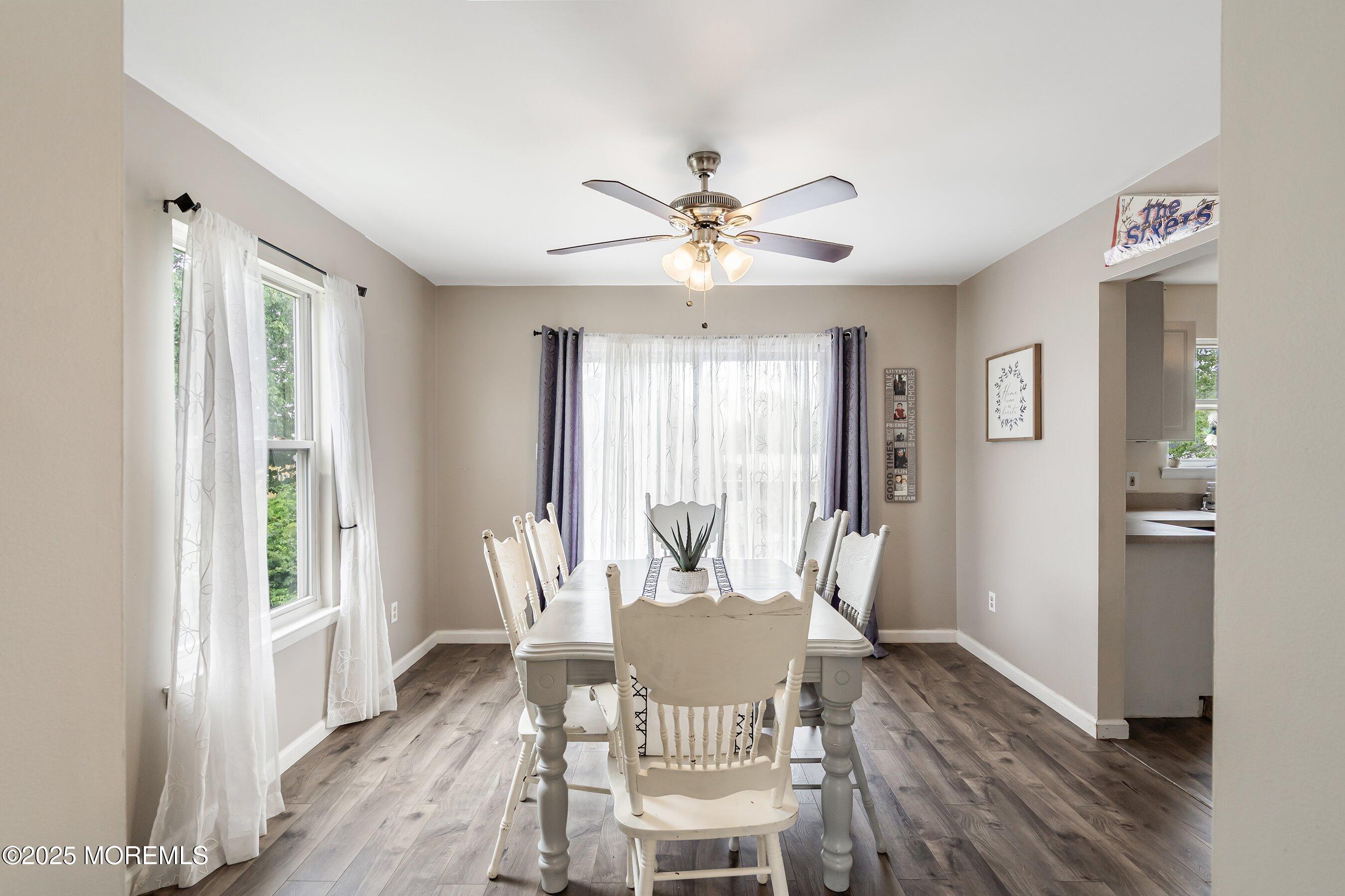 92 Jacobstown Road New Egypt, NJ 08533 - Photo 6 of 27 a view of a dining room with furniture window and wooden floor
