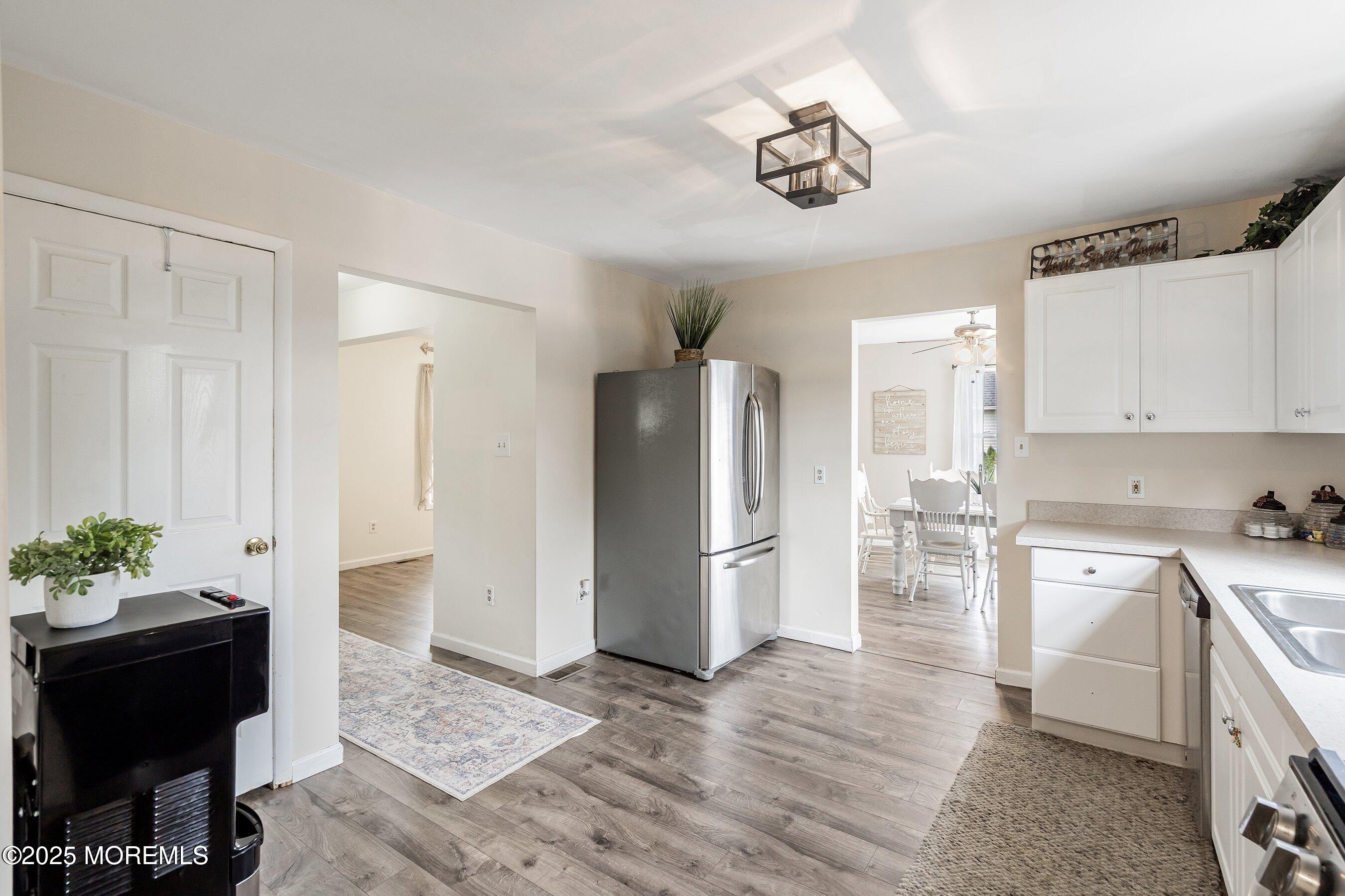 92 Jacobstown Road New Egypt, NJ 08533 - Photo 10 of 27 a kitchen with stainless steel appliances kitchen island granite countertop a refrigerator and a stove top oven