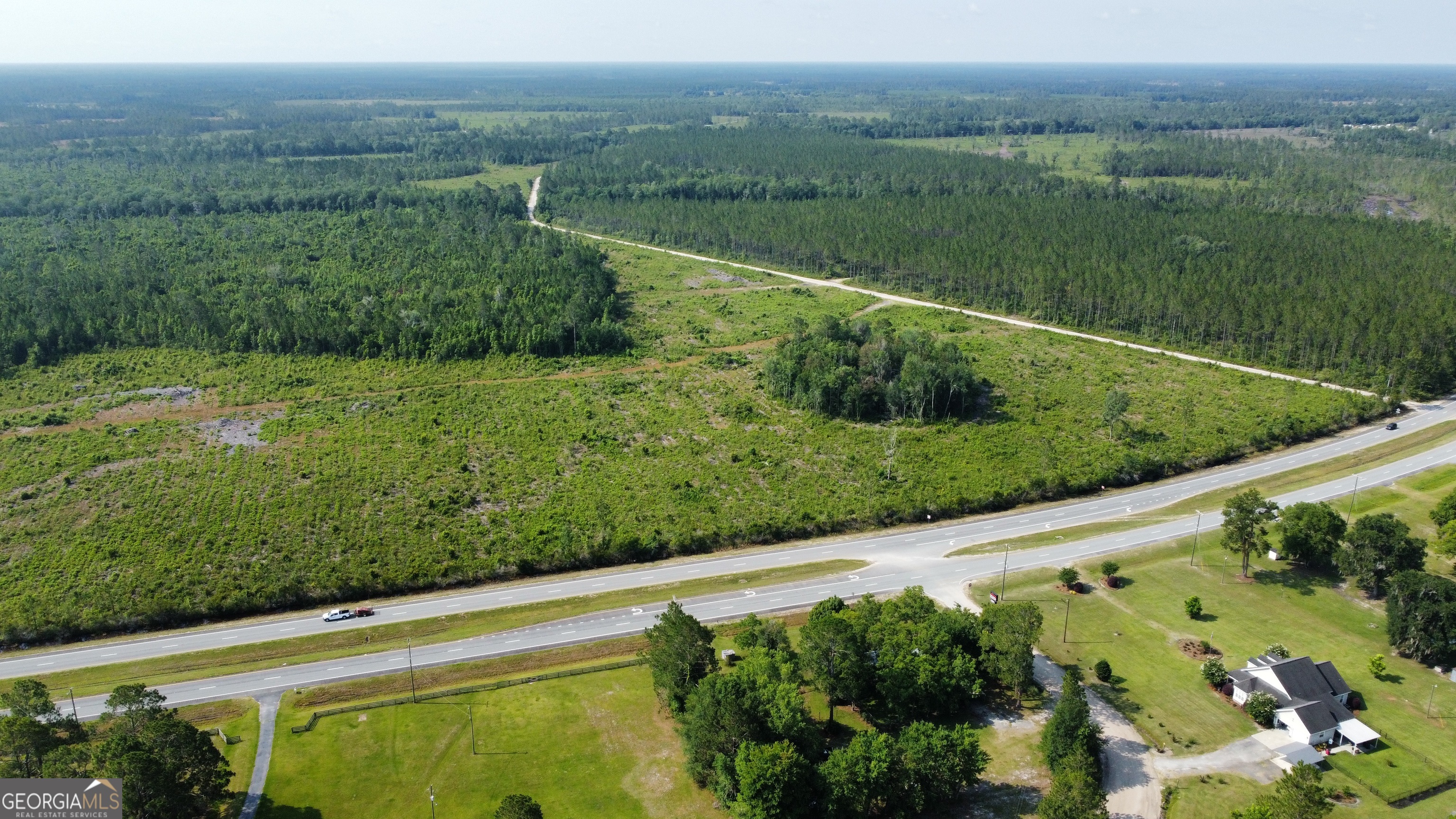 0 Highway 84, Unit 4 Homerville, GA 31634 - Photo 3 of 8 a view of a lush green forest with a lake view