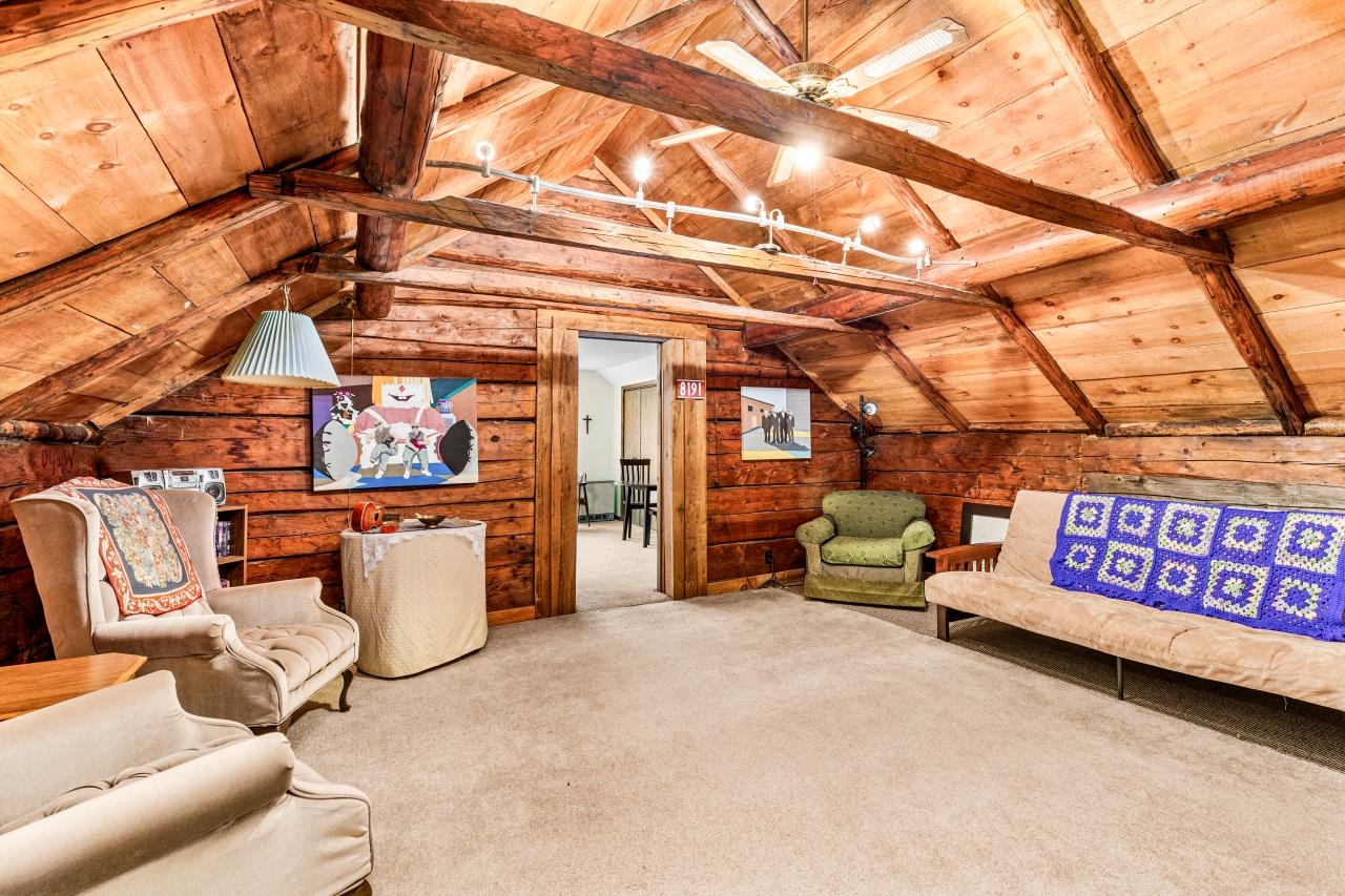 3723 Birchwood Road Kettle River, MN 55757 - Photo 37 of 48 Bedroom featuring wood ceiling and carpet