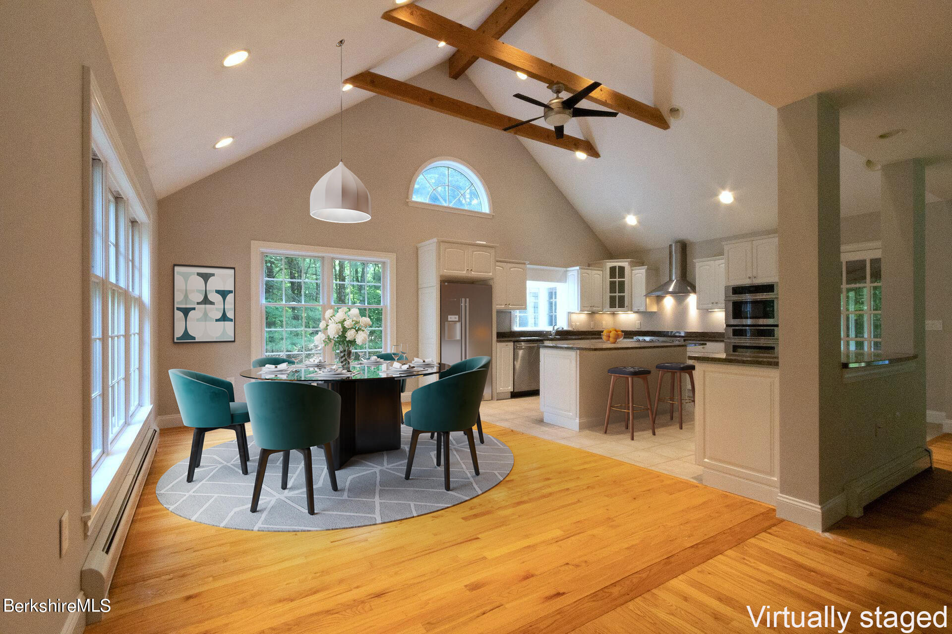 6 Oxbow Road Egremont, MA 01230 - Photo 15 of 42 a view of a dining room with furniture