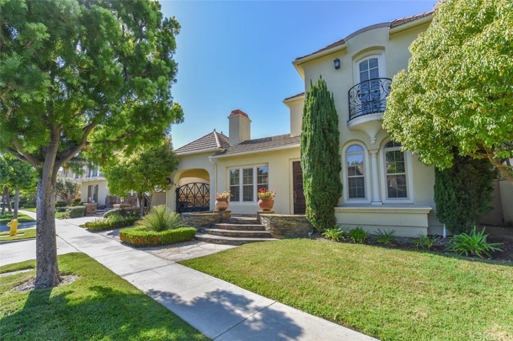 19 Ferrand Newport Coast, CA 92657 - Photo 3 of 74 a front view of house with yard and green space