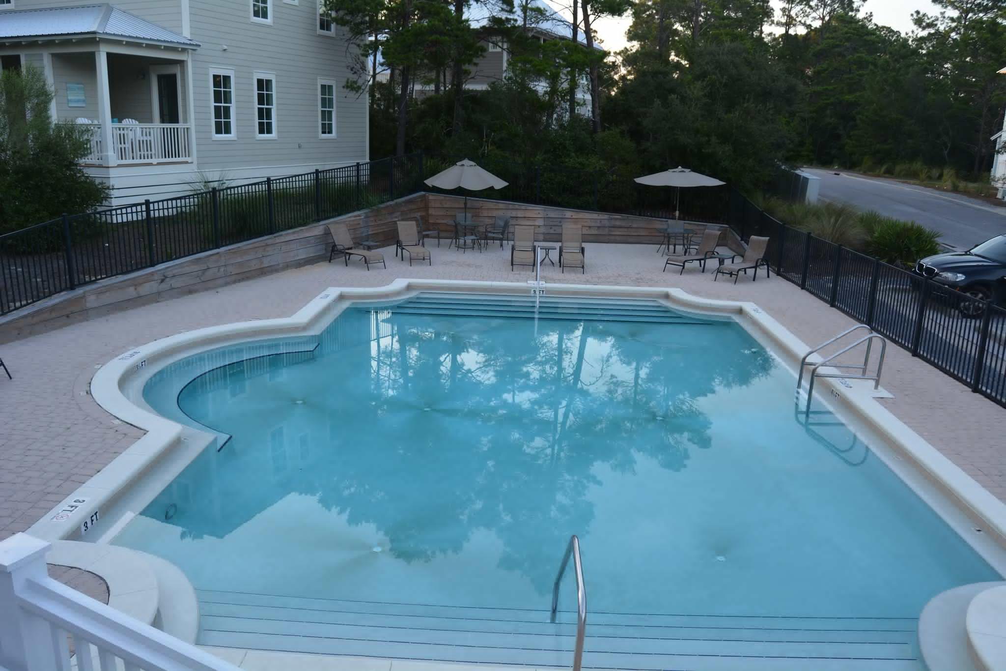 Lot 114 Cabana Santa Rosa Beach Santa Rosa Beach, FL 32459 - Photo 4 of 5 a view of a swimming pool with a patio