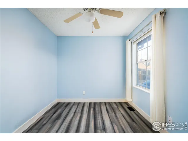 a view of wooden floor in a room