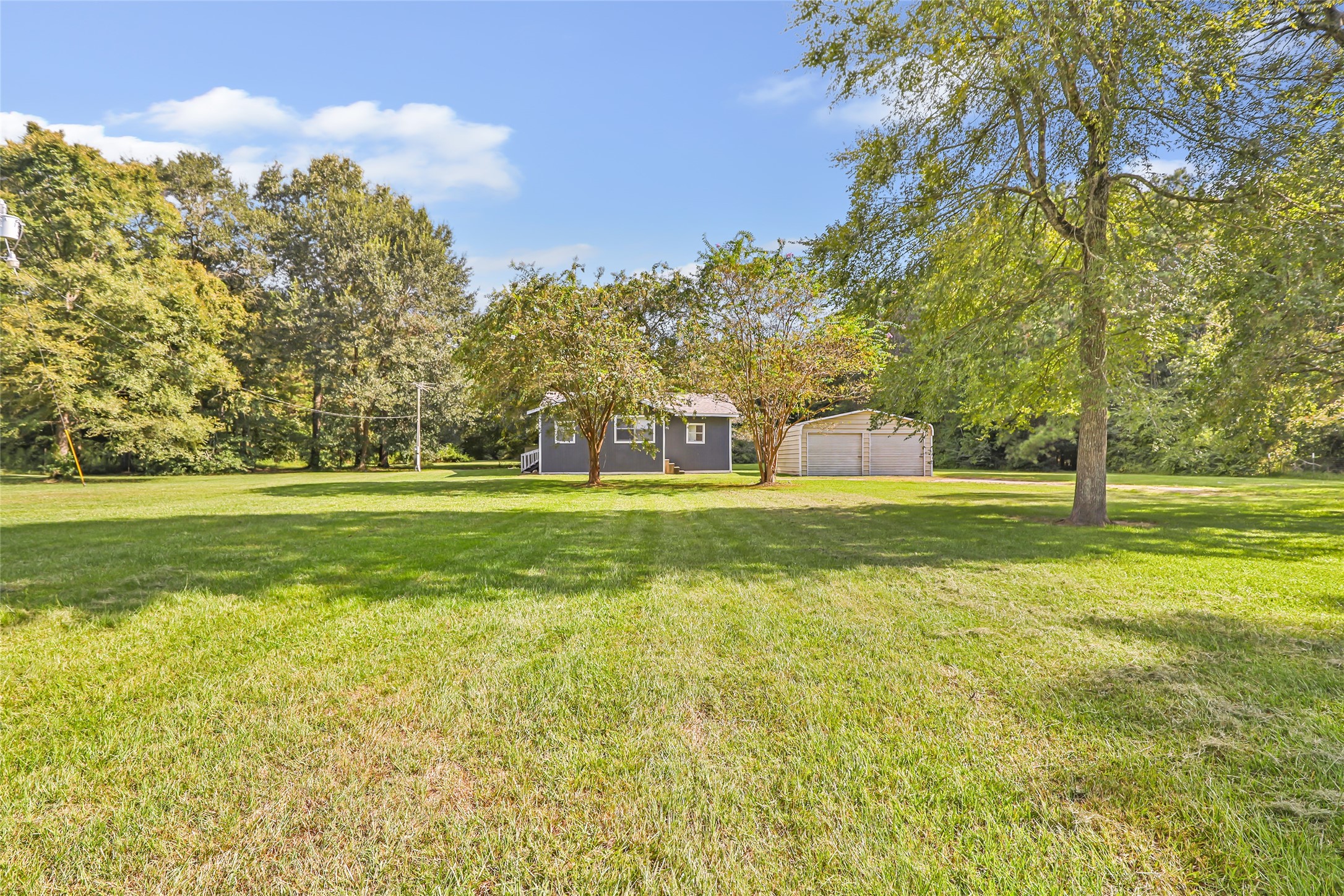 a view of a volley ball court