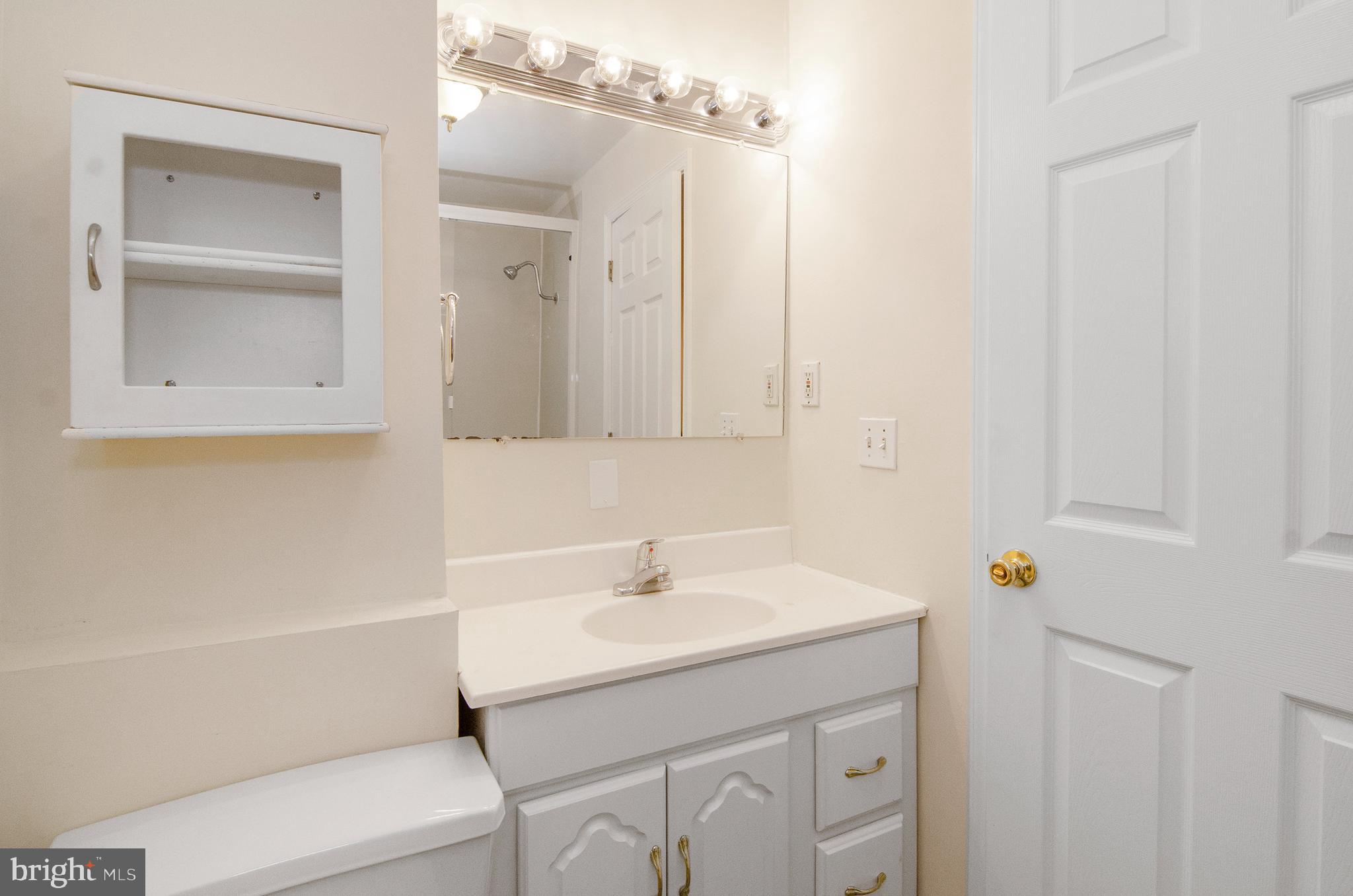 1815 South Charles Street Baltimore, MD 21230 - Photo 16 of 27 a bathroom with a sink a toilet and shower