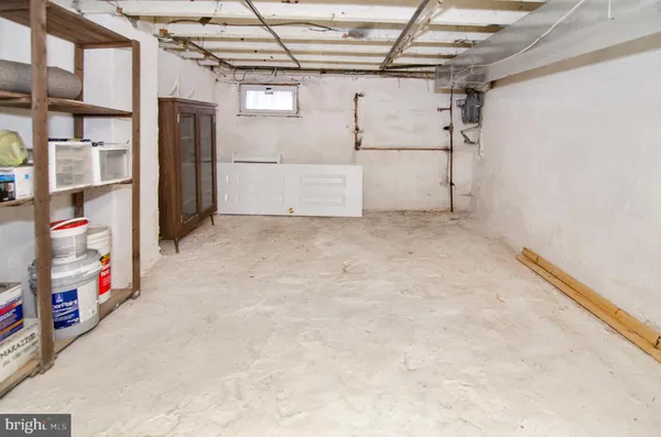a view of storage and utility room