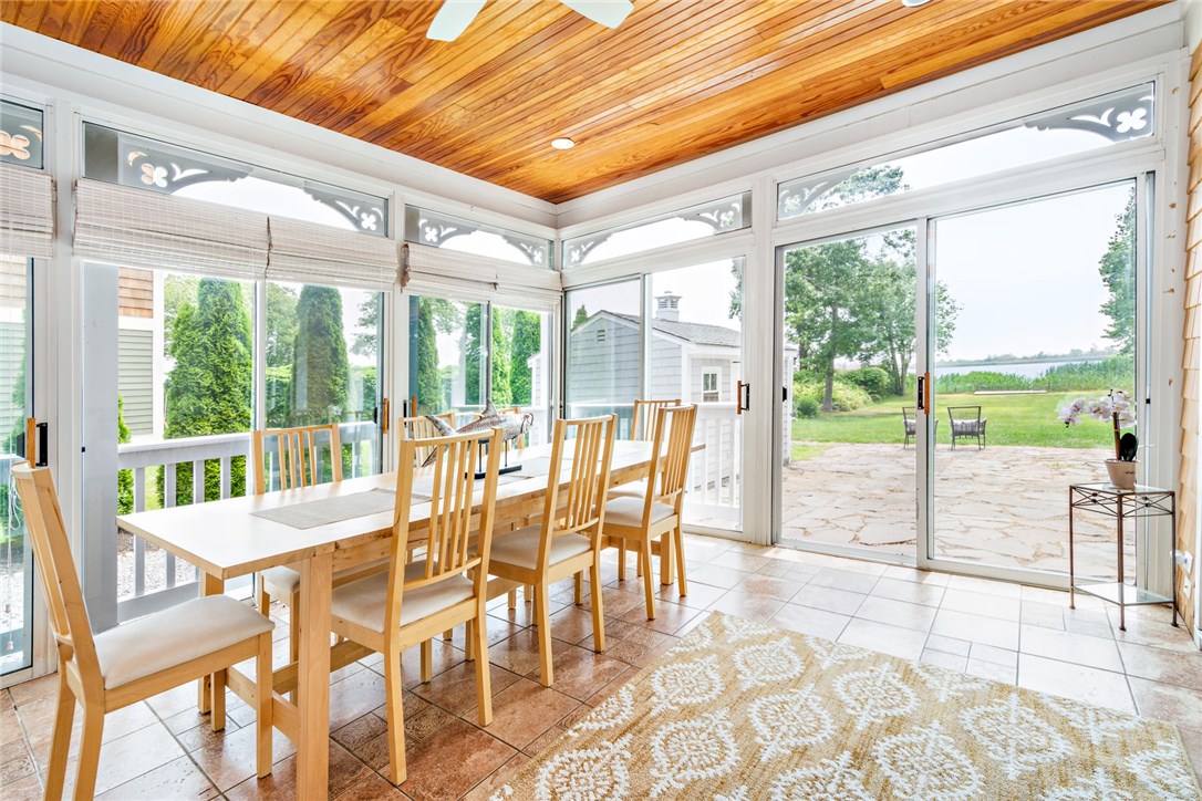 35 Lake Road Narragansett, RI 02882 - Photo 12 of 49 Entertain a large crowd at any season in the sunroom with radiant heat floors