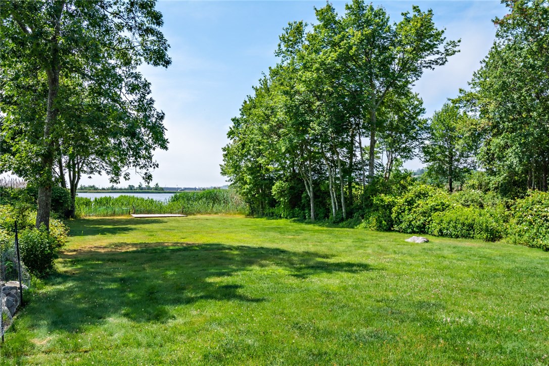 35 Lake Road Narragansett, RI 02882 - Photo 45 of 49 Views of the Pond from the lush backyard