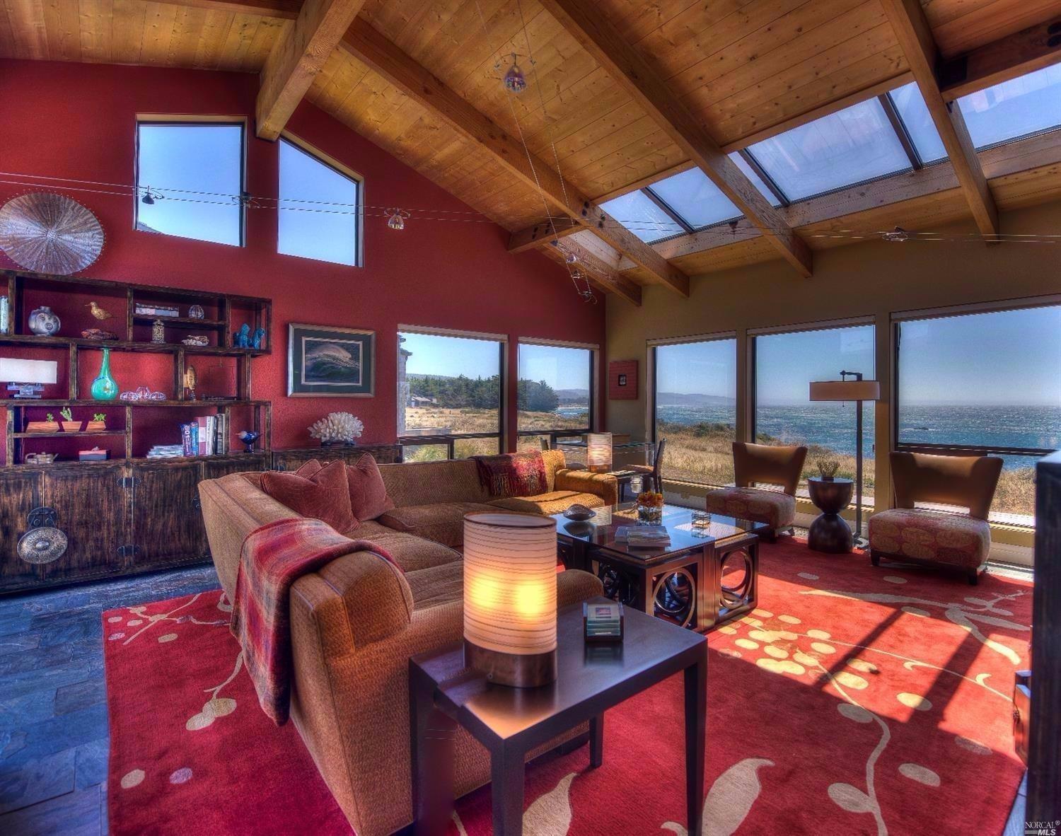 204 Del Mar Point The Sea Ranch, CA 95497 - Photo 1 of 1 The South Coast View is the focus. The beautiful and creative finishes and light streaming make this ocean front home a winner. The view is from the entire living area, kitchen, dining and master.