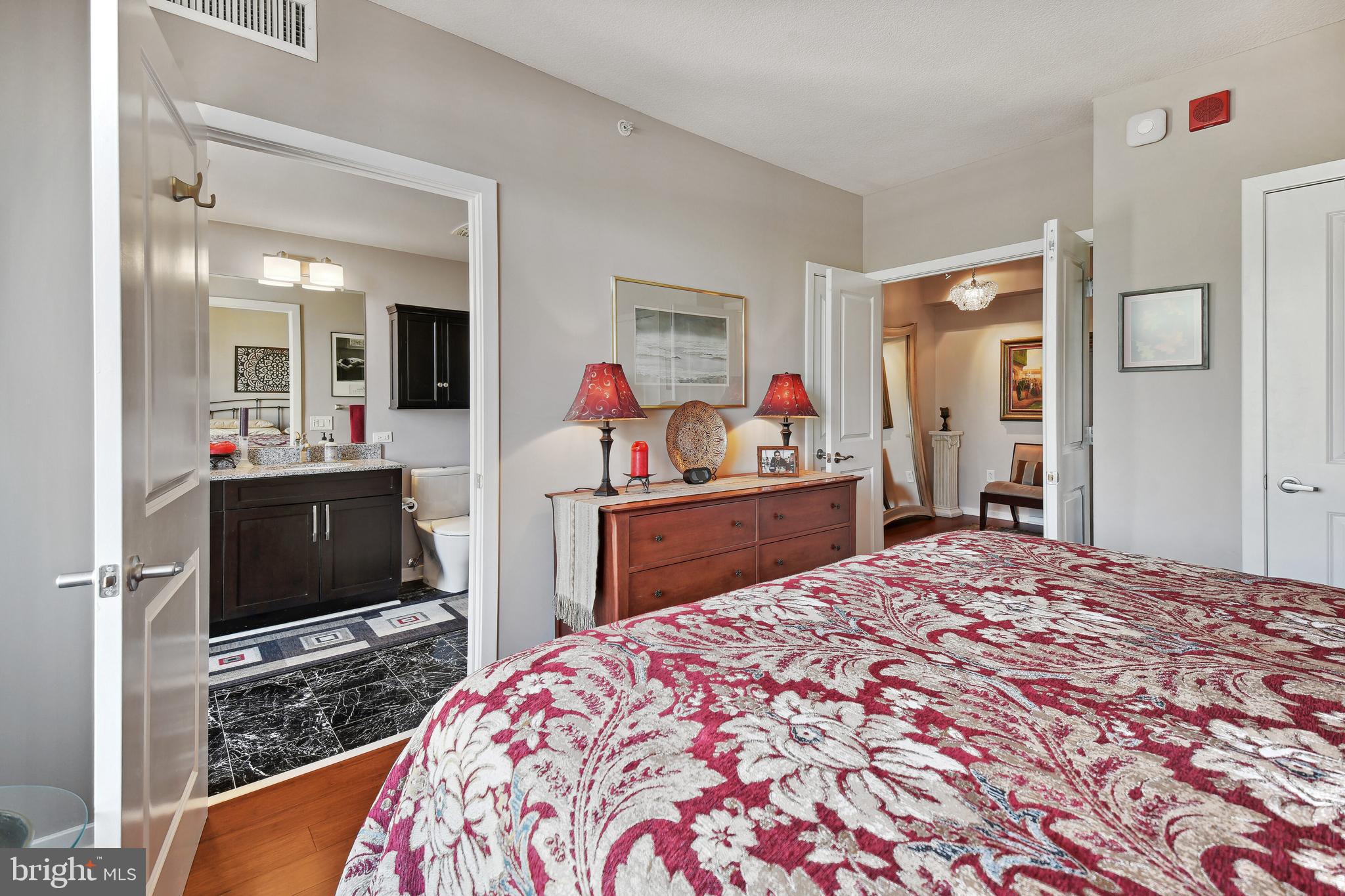 475 K Street Northwest, Unit 908 Washington, DC 20001 - Photo 13 of 31 Primary Bedroom with view of primary Bath