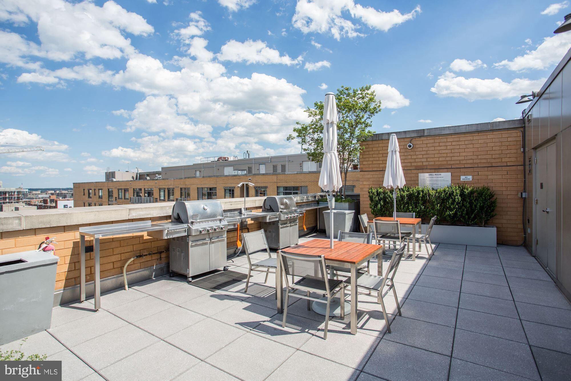 475 K Street Northwest, Unit 908 Washington, DC 20001 - Photo 24 of 31 Rooftop w/sensational panoramic views!