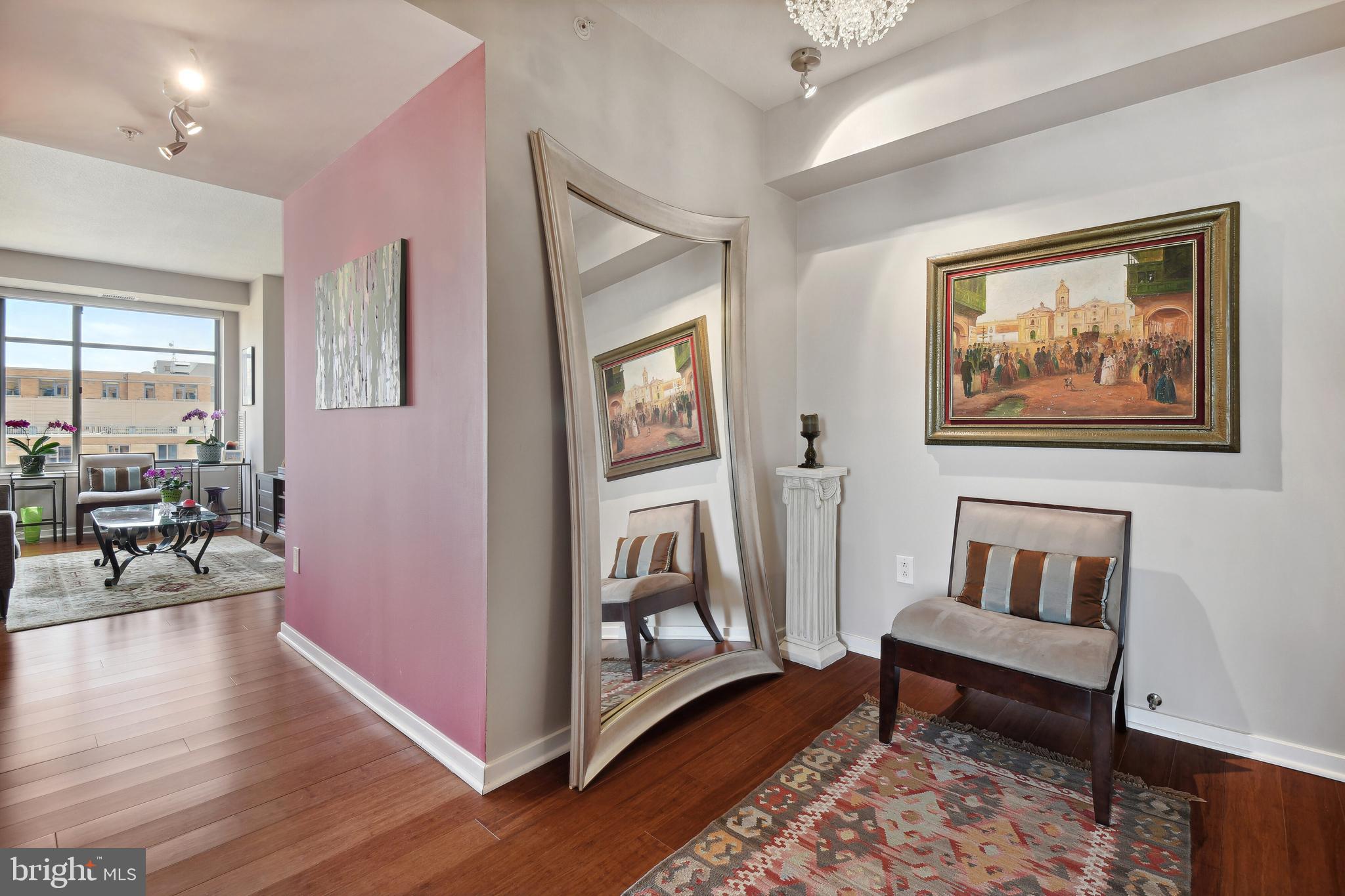 475 K Street Northwest, Unit 908 Washington, DC 20001 - Photo 4 of 31 #908 - Welcoming foyer entrance