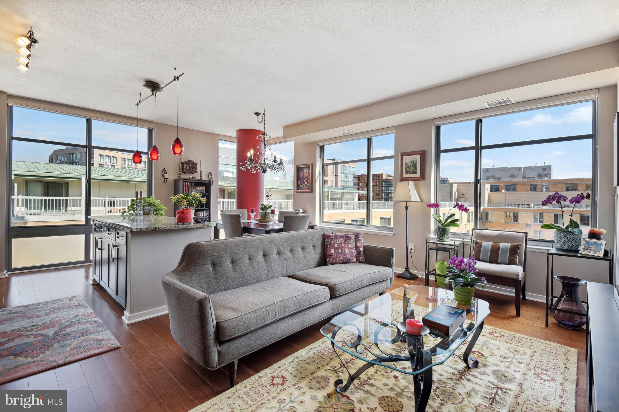 475 K Street Northwest, Unit 908 Washington, DC 20001 - Photo 5 of 31 Bright and spacious open great room