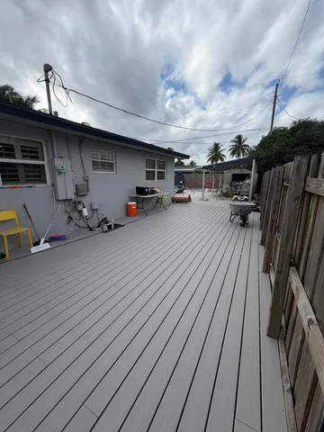 a view of open space with seating