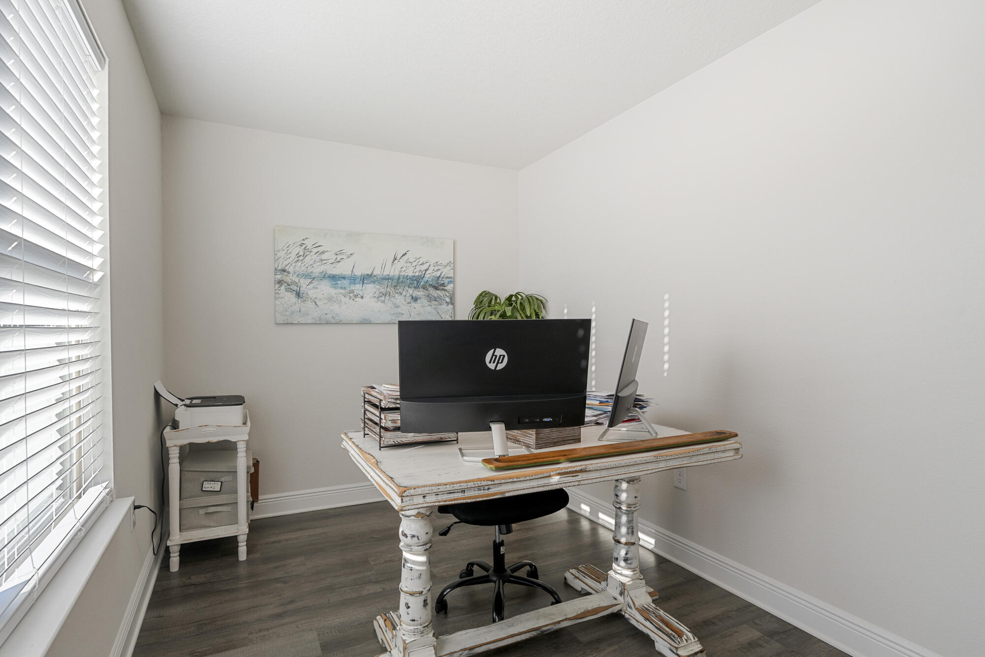 113 Ridgeway Circle Crestview, FL 32536 - Photo 35 of 54 a view of workspace with wooden floor windows