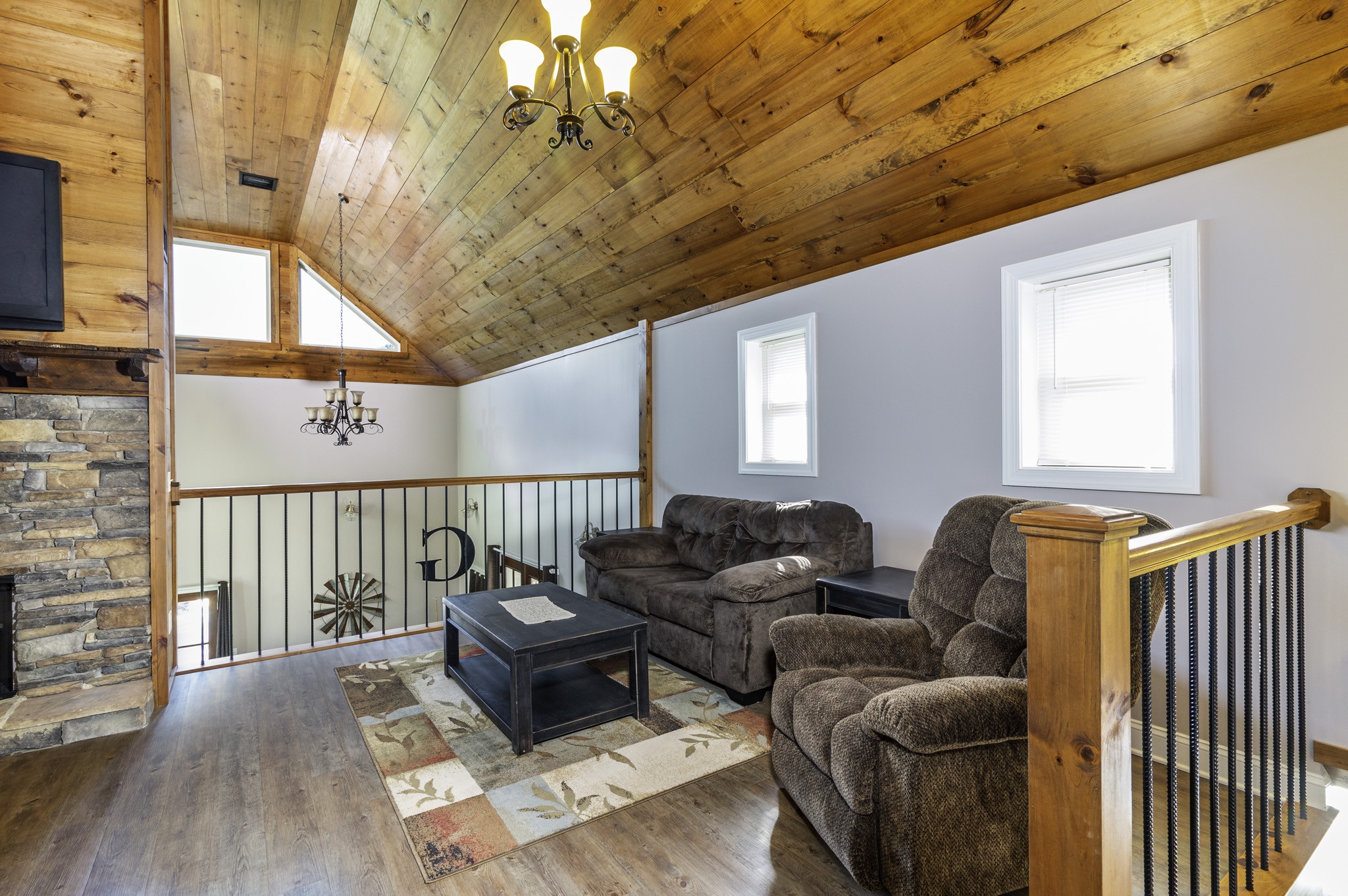 82 Railroad Road Westpoint, TN 38486 - Photo 13 of 30 a living room with furniture and wooden floor