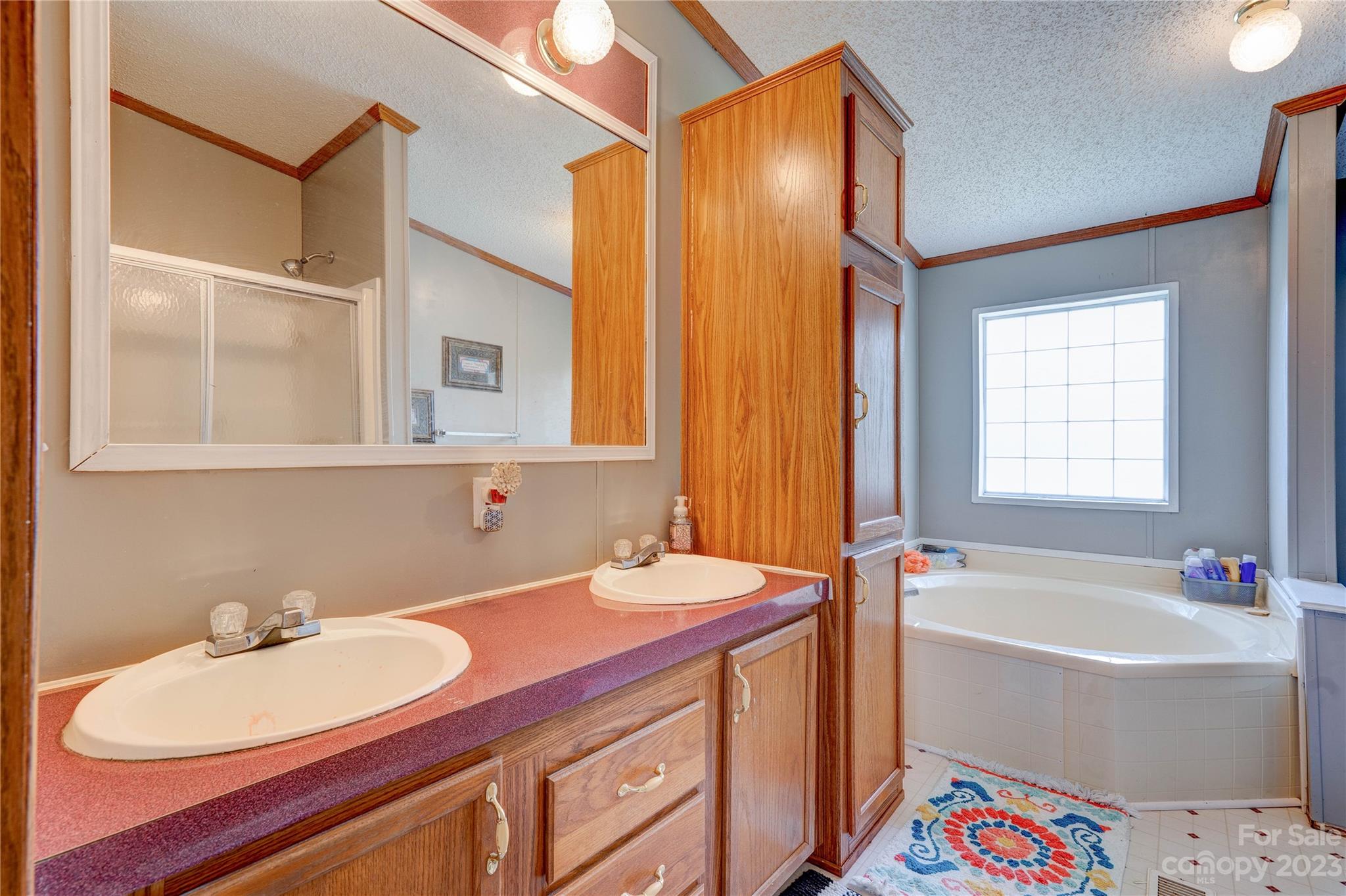 389 Shires Road Ellenboro, NC 28040 - Photo 13 of 30 a bathroom with a sink and a mirror