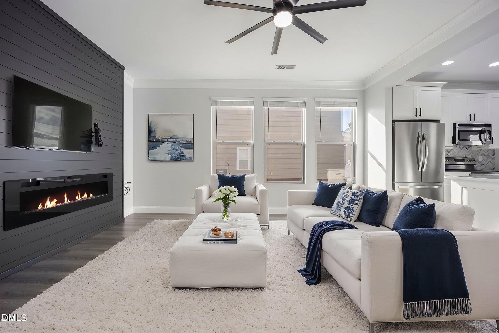 201 Leighann Ridge Lane Rolesville, NC 27571 - Photo 8 of 48 Living Room has been virtually staged.