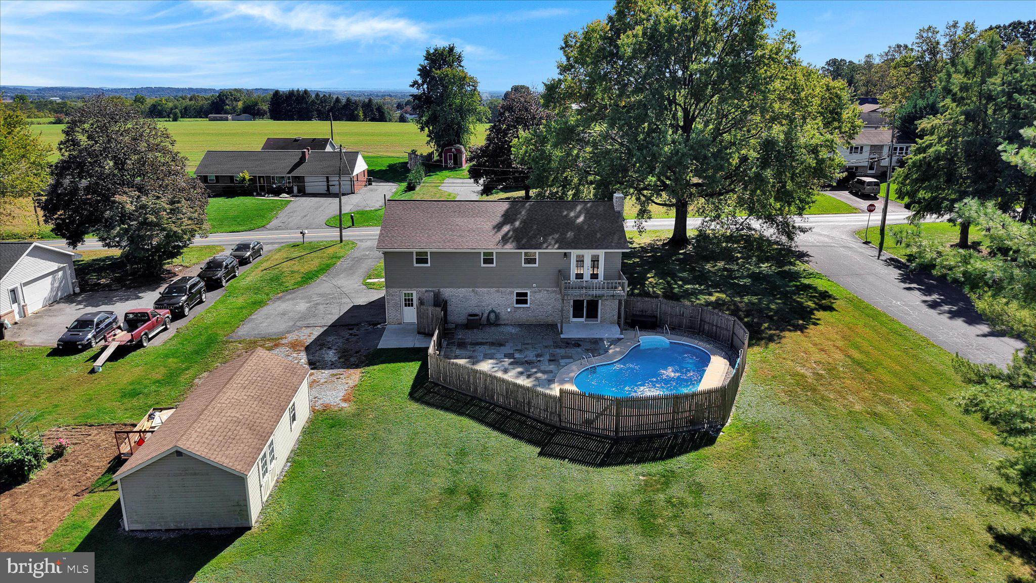34 Fairland Road Manheim, PA 17545 - Photo 40 of 41 Aerial Back Yard