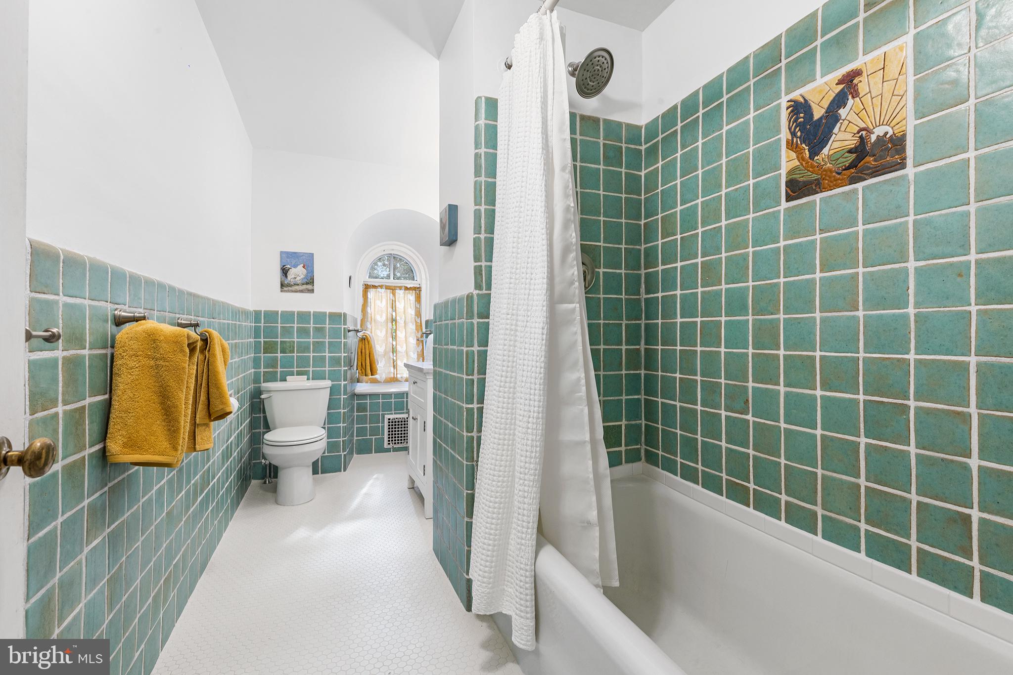479 Cassatt Road Berwyn, PA 19312 - Photo 38 of 59 hall bathroom - mercer tile