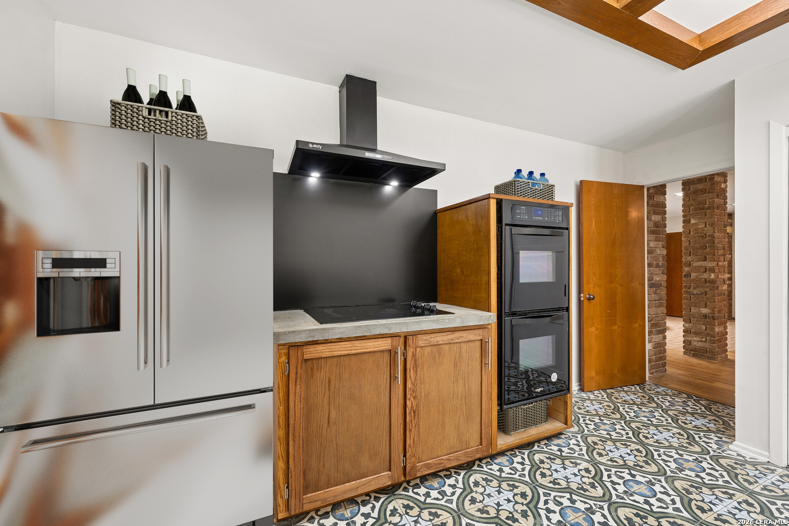 9616 Azalea Circle Garden Ridge, TX 78266 - Photo 40 of 47 a kitchen with stainless steel appliances a refrigerator and a stove
