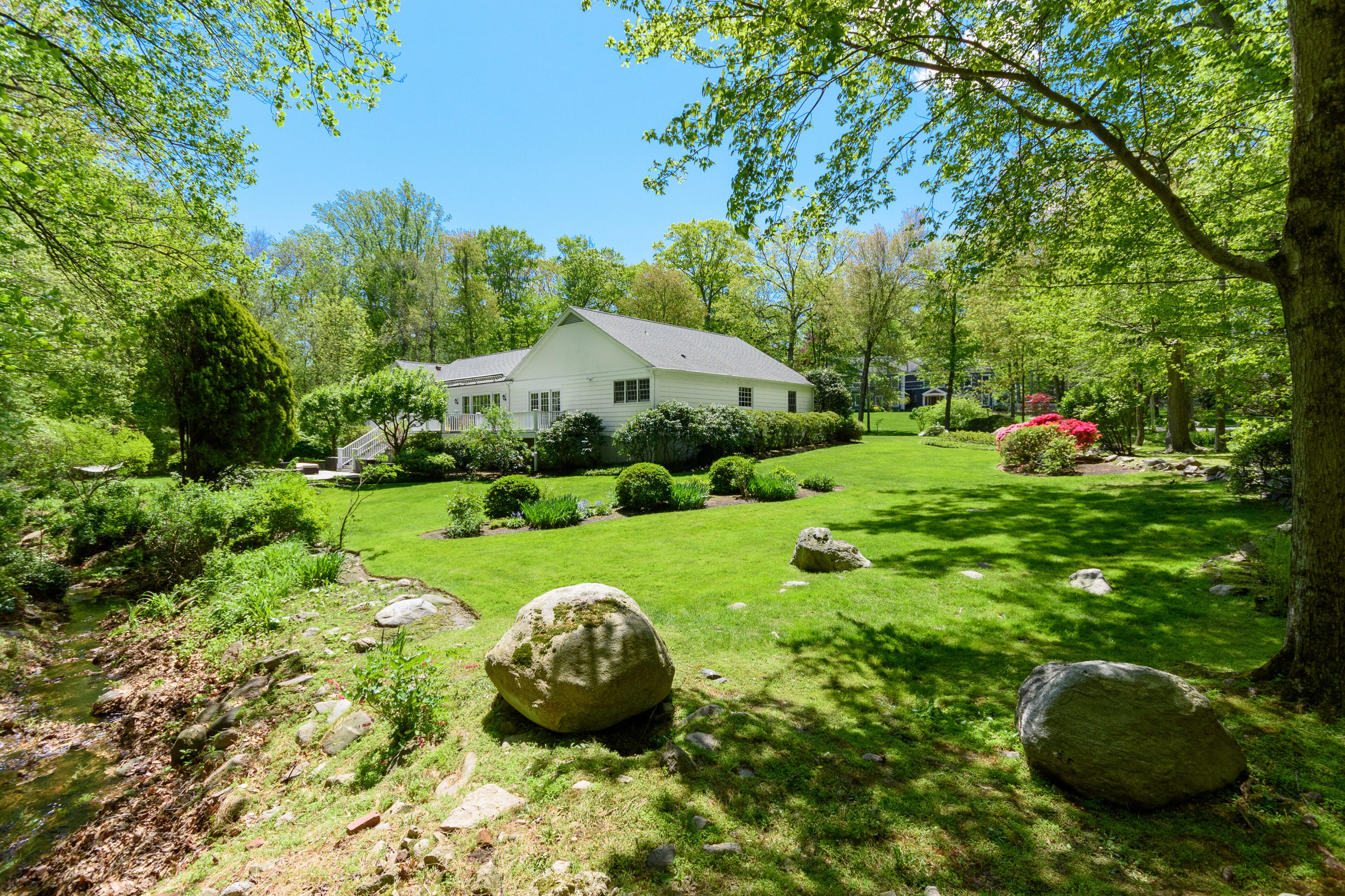 116 Ridge Acres Road Darien, CT 06820 - Photo 33 of 44 a view of an outdoor space and yard
