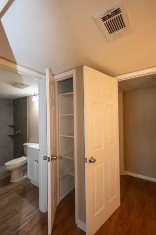 a bathroom with a sink and a toilet