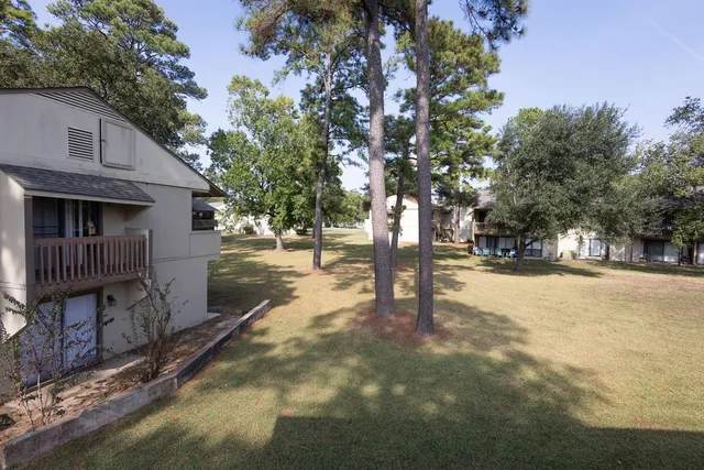 a view of street with trees
