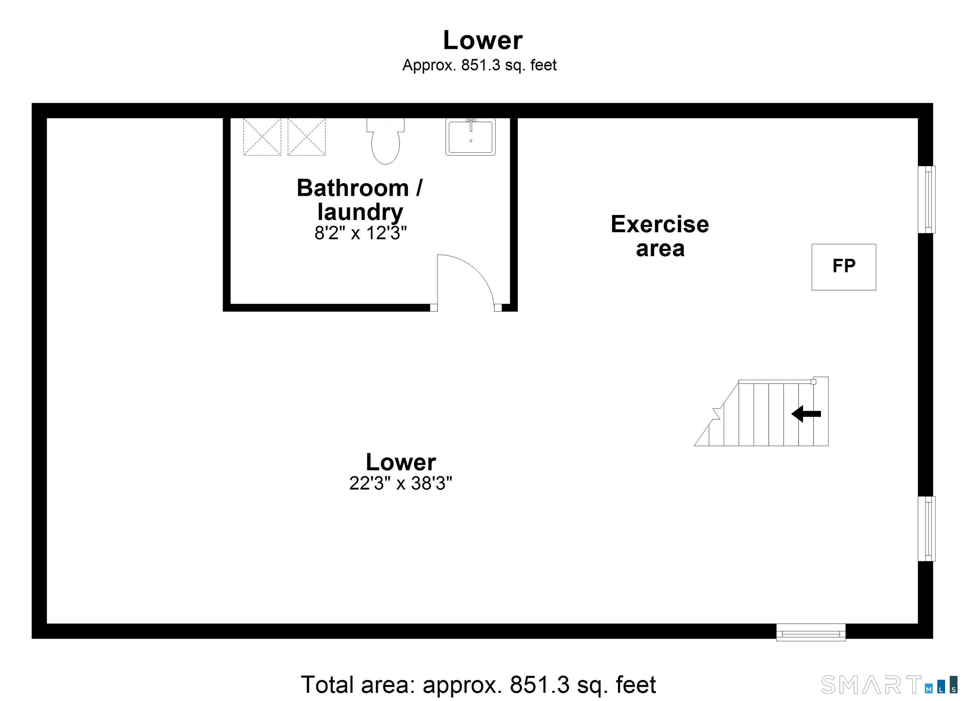 40 Old Sawmill Road Woodstock, CT 06282 - Photo 34 of 34 Floor Plan - Lower Level