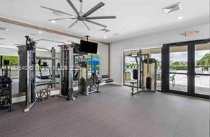 14531 Bretton Woods Trace Delray Beach, FL 33446 - Photo 41 of 57 a view of a room with gym equipment