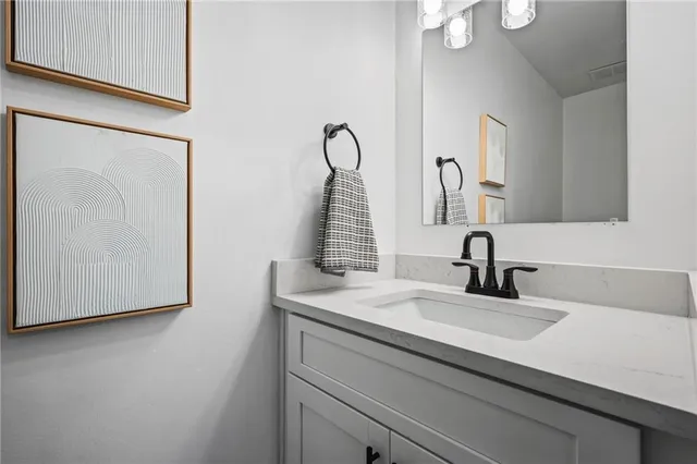 a close view of sink and tap