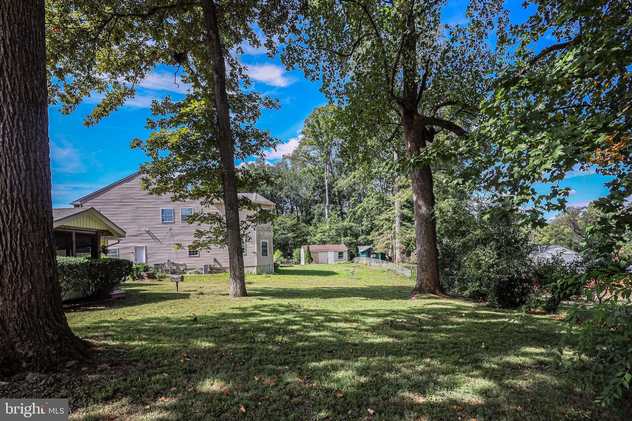 7612 Dunston Street Springfield, VA 22151 - Photo 39 of 51 Pretty Back Yard