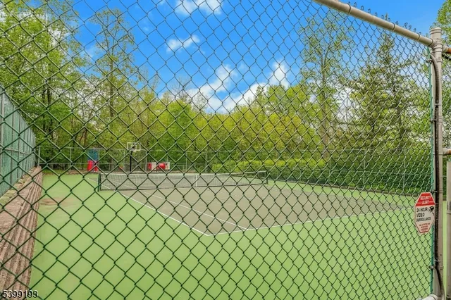 a view of a garden with patio