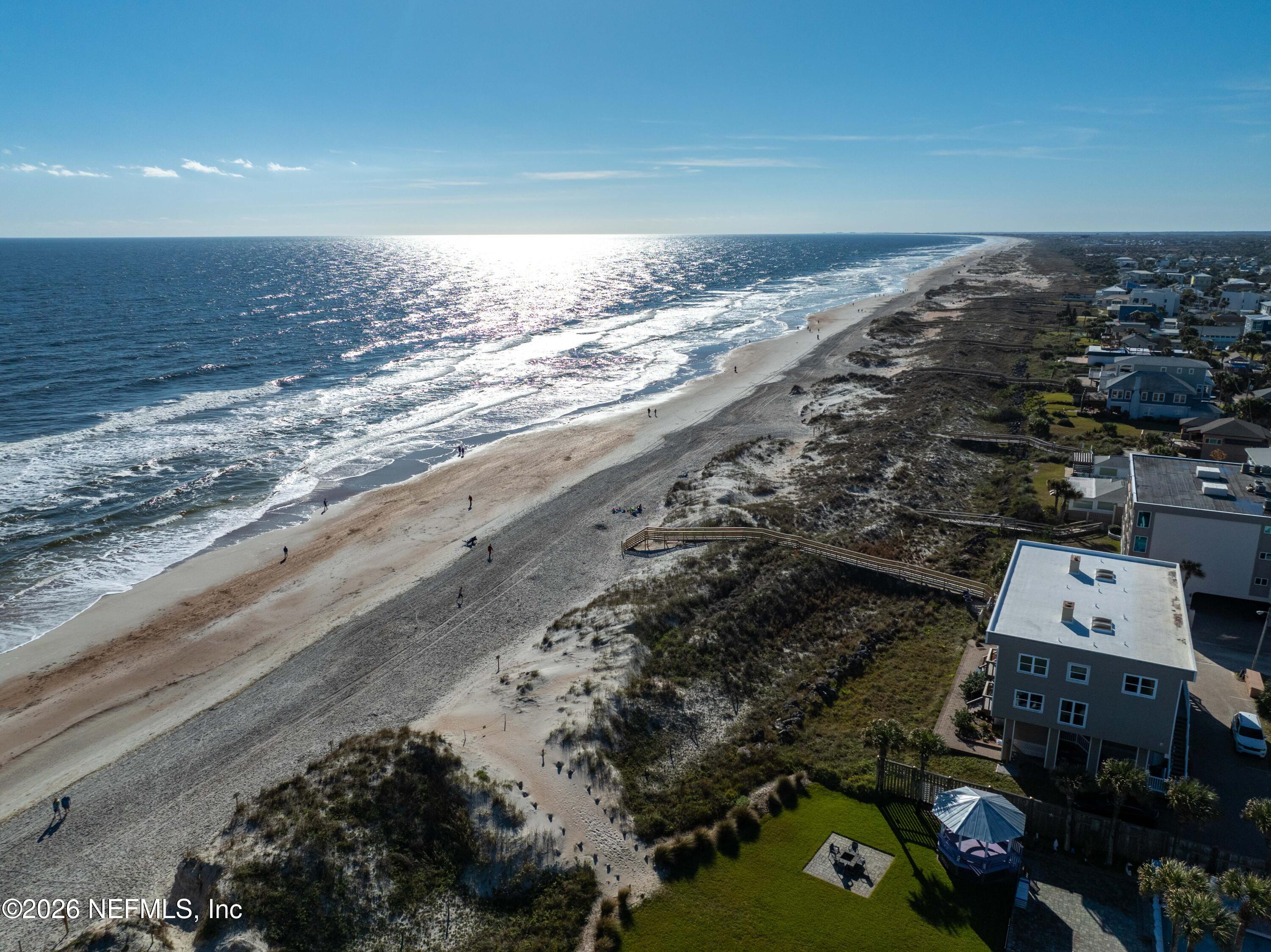 2 10th Street, Unit 6 St. Augustine Beach, FL 32080 - Photo 8 of 40 a view of an ocean and beach