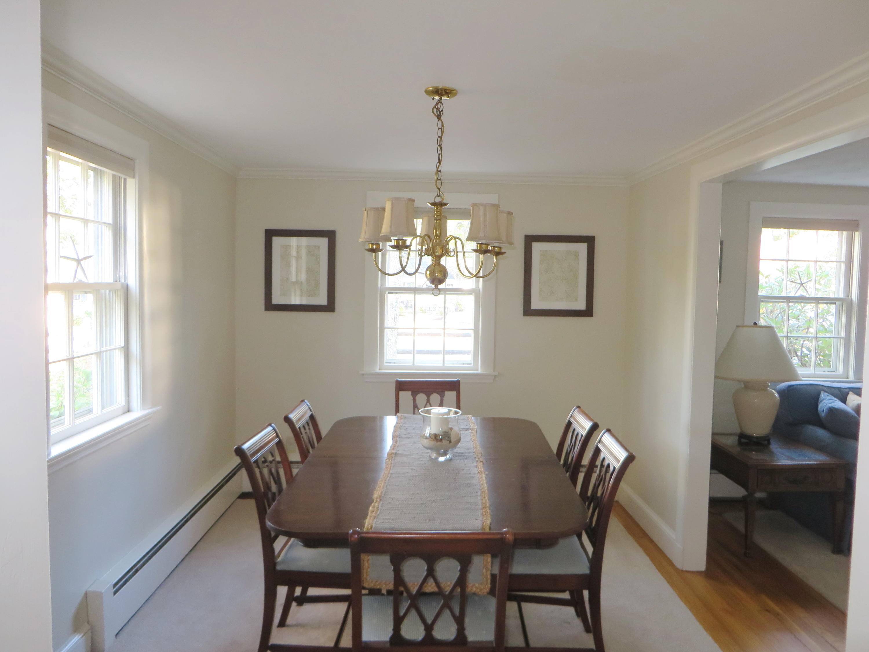 229 Lower County Road West Harwich, MA 02671 - Photo 5 of 23 a view of a dining room with furniture window and outside view