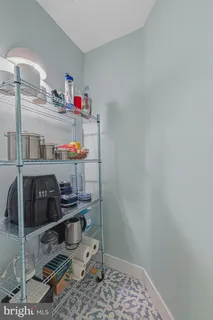 a room with storage and utility