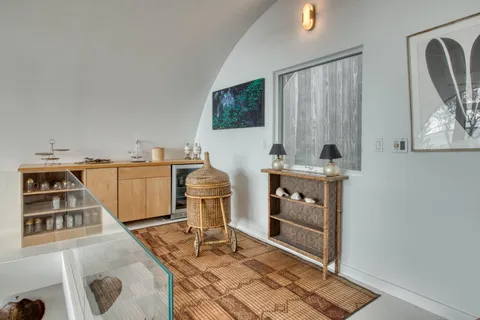 a room with furniture and window