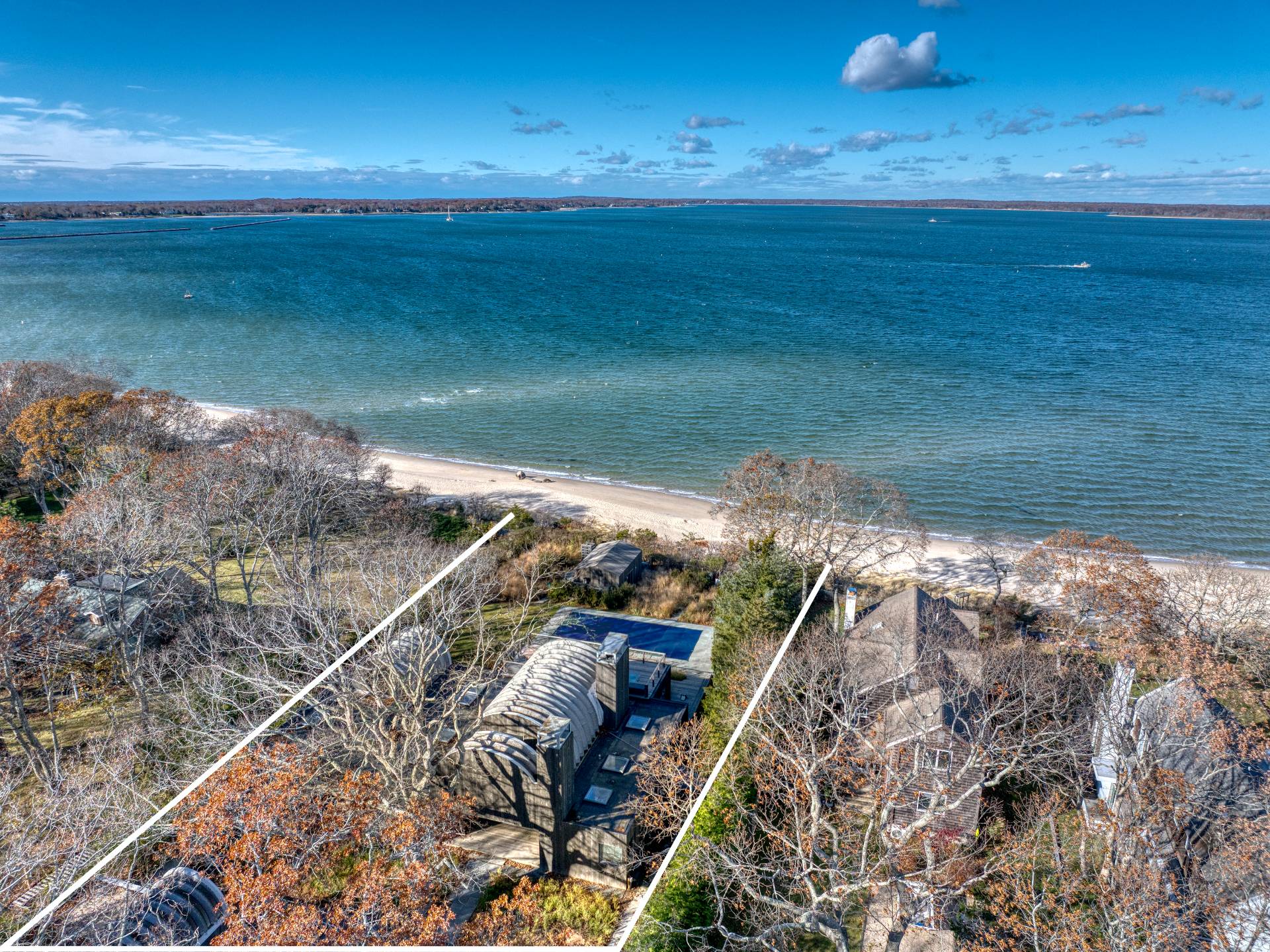 18 Sound View Drive Sag Harbor, NY 11963 - Photo 26 of 28 a view of a balcony next to a yard