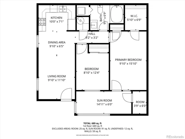 $270,000 | 5021 Garrison Street, Unit 103A, Wheat Ridge, CO 80033