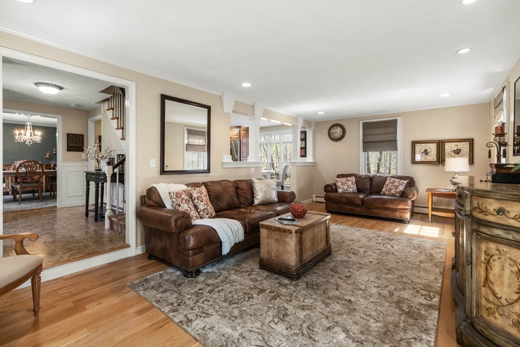 2 Tanglewood Road Boxford, MA 01921 - Photo 3 of 35 a living room with furniture and wooden floor
