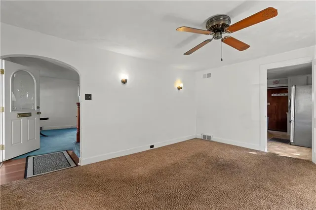 wooden floor in an empty room