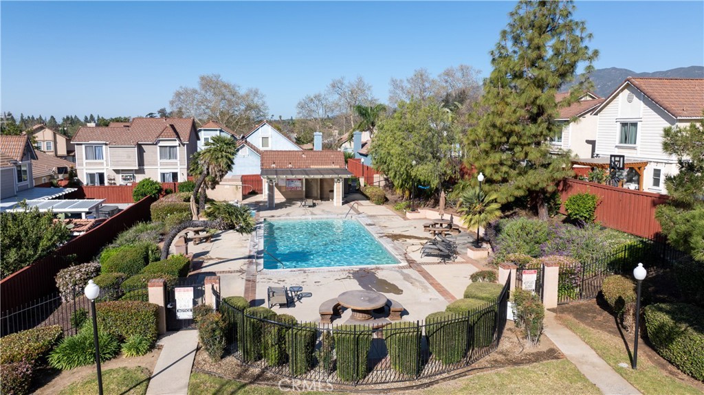 6471 Caledon Place Rancho Cucamonga, CA 91737 - Photo 33 of 42 community pool aerial view