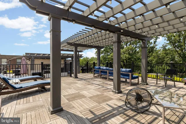 a view of outdoor seating