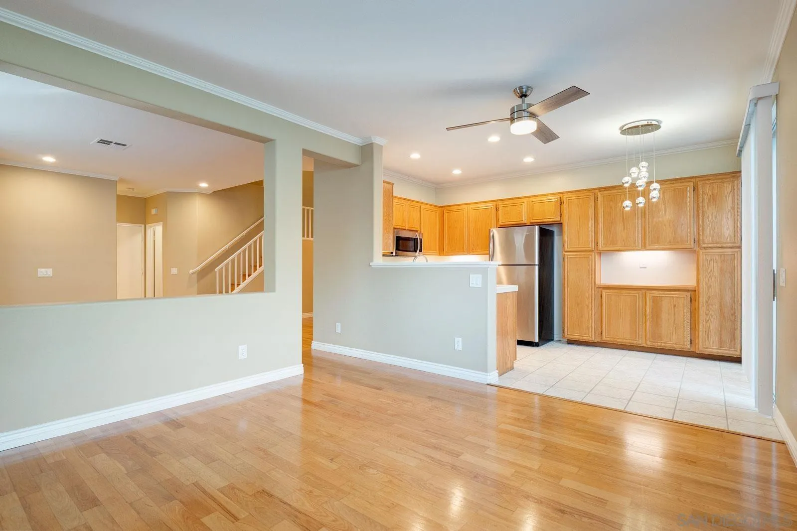 5512 Renaissance Avenue, Unit 3 San Diego, CA 92122 - Photo 15 of 57 a view of a big room with a garage